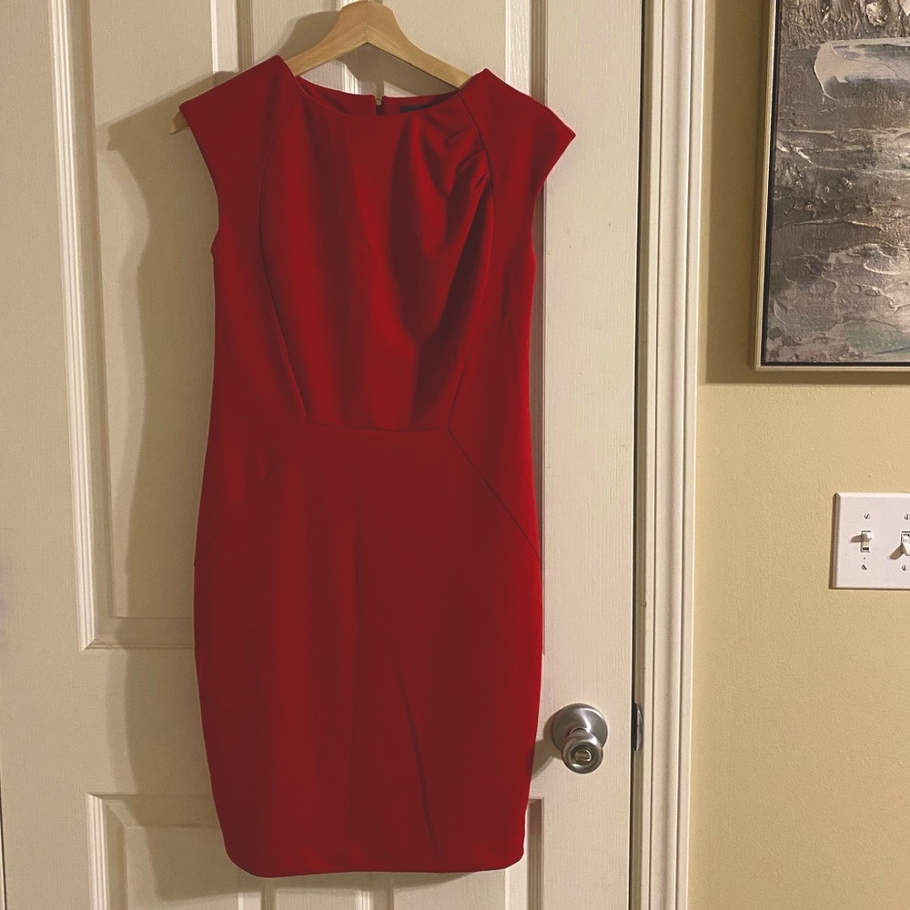 The Limited red dress